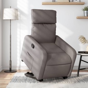 Liftable recliner taupe gray fabric by , Armchairs - Ref: Foro24-3206706, Price: 256,99 €, Discount: %