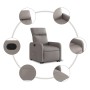 Sillón reclinable elevable tela gris taupe de , Sillones - Ref: Foro24-3206706, Precio: 256,29 €, Descuento: %