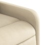 Sillón eléctrico reclinable elevable de tela color crema de , Sillones - Ref: Foro24-3206725, Precio: 304,02 €, Descuento: %