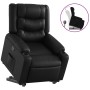 Sillón reclinable elevable cuero artificial negro de , Sillones - Ref: Foro24-3206551, Precio: 286,31 €, Descuento: %