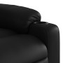 Black artificial leather liftable recliner chair by , Armchairs - Ref: Foro24-3206551, Price: 303,99 €, Discount: %