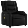 Black synthetic leather electric reclining massage chair by , Armchairs - Ref: Foro24-3206547, Price: 282,99 €, Discount: %