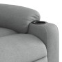 Sillón reclinable de masaje eléctrico tela gris claro de , Sillones - Ref: Foro24-3206570, Precio: 260,33 €, Descuento: %