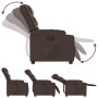 Sillón reclinable eléctrico de cuero sintético marrón de , Sillones - Ref: Foro24-3206545, Precio: 275,73 €, Descuento: %