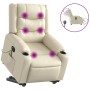 Elektrischer Hebe-Massagesessel aus cremefarbenem Kunstleder von , Sessel - Ref: Foro24-3206564, Preis: 387,36 €, Rabatt: %