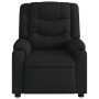 Sillón reclinable de masaje eléctrico tela negro de , Sillones - Ref: Foro24-3206572, Precio: 256,37 €, Descuento: %