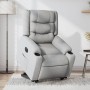 Sillón eléctrico reclinable elevable de tela gris claro de , Sillones - Ref: Foro24-3206579, Precio: 327,61 €, Descuento: %