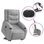 Sillón eléctrico reclinable elevable de tela gris claro de , Sillones - Ref: Foro24-3206579, Precio: 327,61 €, Descuento: %