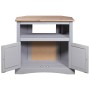 Mesa consola Corona Range de pino mexicano gris 80x43x78 cm de vidaXL, Mesas auxiliares - Ref: Foro24-282629, Precio: 157,99 ...