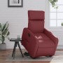 Sillón elevable eléctrico cuero artificial rojo tinto de , Sillones - Ref: Foro24-3206767, Precio: 308,10 €, Descuento: %