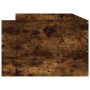 Smoked oak bed frame with drawers 75x190 cm by , Beds and slatted bases - Ref: Foro24-3207361, Price: 161,62 €, Discount: %