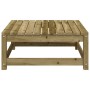 Gartenhocker aus imprägniertem Kiefernholz 70x70x30 cm von , Modulare Sofas für den Außenbereich - Ref: Foro24-837941, Preis:...