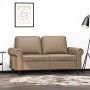 2-Sitzer-Sofa aus cappuccinofarbenem Kunstleder, 120 cm von , Sofas - Ref: Foro24-359503, Preis: 248,44 €, Rabatt: %