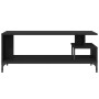 TV cabinet engineered wood and black steel 102x40x41 cm by , TV Furniture - Ref: Foro24-842411, Price: 55,41 €, Discount: %