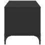 TV cabinet engineered wood and black steel 102x40x41 cm by , TV Furniture - Ref: Foro24-842411, Price: 55,41 €, Discount: %