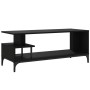 TV cabinet engineered wood and black steel 102x40x41 cm by , TV Furniture - Ref: Foro24-842411, Price: 55,41 €, Discount: %