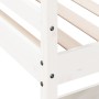 Loft bed with solid white pine wood desk 100x200 cm by , Beds and slatted bases - Ref: Foro24-842847, Price: 247,17 €, Discou...