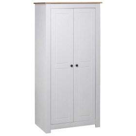 Solid white pine wood wardrobe Panama Range 80x50x171.5 cm by vidaXL, Wardrobes - Ref: Foro24-282666, Price: 422,90 €, Discou...