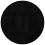 Alfombra peluda de pelo largo moderna PAMPLONA negra Ø 280 cm de , Alfombras - Ref: Foro24-375293, Precio: 139,99 €, Descuent...