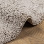 Modern long pile shaggy rug PAMPLONA beige Ø 160 cm by , Rugs - Ref: Foro24-375224, Price: 59,60 €, Discount: %