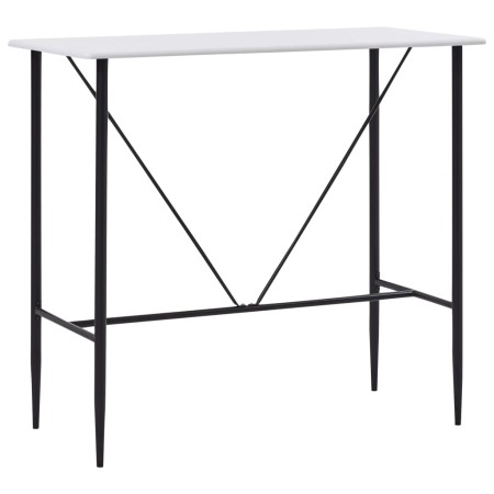 Mesa alta de cocina MDF blanco 120x60x110 cm de vidaXL, Mesas de cocina y de comedor - Ref: Foro24-281547, Precio: 137,99 €, ...