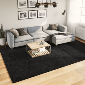 PAMPLONA moderner Langflor-Shaggy-Teppich Schwarz 240x340 cm von , Teppiche - Ref: Foro24-375285, Preis: 173,99 €, Rabatt: %