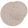 Alfombra peluda de pelo largo moderna PAMPLONA beige Ø 240 cm de , Alfombras - Ref: Foro24-375226, Precio: 113,57 €, Descuent...