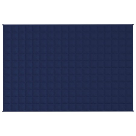 Manta con peso tela azul 122x183 cm 5 kg de , Mantas - Ref: Foro24-3154793, Precio: 48,80 €, Descuento: %