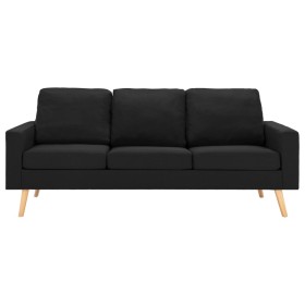 2-piece black fabric sofa set by , Sofas - Ref: Foro24-3056643, Price: 578,61 €, Discount: %