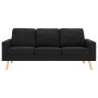 2-piece black fabric sofa set by , Sofas - Ref: Foro24-3056643, Price: 602,14 €, Discount: %