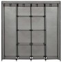 Armario con 4 compartimentos gris 175x45x170 cm de vidaXL, Armarios roperos - Ref: Foro24-282448, Precio: 50,92 €, Descuento: %