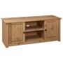 Mueble para TV de madera maciza pino estilo Panamá 120x40x50 cm de vidaXL, Muebles TV - Ref: Foro24-282670, Precio: 133,89 €,...