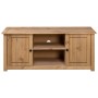 Panama style solid pine wood TV cabinet 120x40x50 cm by vidaXL, TV Furniture - Ref: Foro24-282670, Price: 133,93 €, Discount: %