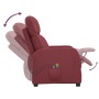 Sillón de masaje eléctrico cuero sintético rojo tinto de , Sillones de masaje eléctricos - Ref: Foro24-3073745, Precio: 165,5...