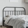 Black metal headboard 140 cm by , Headboards and footboards - Ref: Foro24-353668, Price: 41,47 €, Discount: %