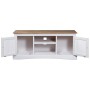 Corona Range TV-Schrank aus weißem mexikanischem Kiefernholz, 120 x 40 x 52 cm von vidaXL, TV-Möbel - Ref: Foro24-282632, Pre...