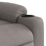 Sillón reclinable de tela gris taupe de , Sillones - Ref: Foro24-374154, Precio: 220,10 €, Descuento: %