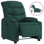 Sillón reclinable eléctrico tela verde oscuro de , Sillones - Ref: Foro24-3206633, Precio: 253,07 €, Descuento: %