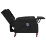 Sillón reclinable de masaje de tela negro de vidaXL, Sillones de masaje eléctricos - Ref: Foro24-282213, Precio: 151,48 €, De...