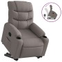 Liftable recliner taupe gray fabric by , Armchairs - Ref: Foro24-3206652, Price: 394,99 €, Discount: %