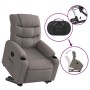 Liftable recliner taupe gray fabric by , Armchairs - Ref: Foro24-3206652, Price: 394,99 €, Discount: %