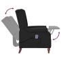 Sillón reclinable de masaje de tela negro de vidaXL, Sillones de masaje eléctricos - Ref: Foro24-282213, Precio: 151,48 €, De...