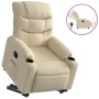 Cream Fabric Electric Liftable Recliner Chair by , Armchairs - Ref: Foro24-3206671, Price: 348,99 €, Discount: %