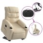 Cream Fabric Electric Liftable Recliner Chair by , Armchairs - Ref: Foro24-3206671, Price: 348,99 €, Discount: %