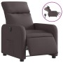 Sillón reclinable eléctrico tela marrón oscuro de , Sillones - Ref: Foro24-3206686, Precio: 235,14 €, Descuento: %