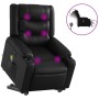 Black synthetic leather electric lifting massage chair by , Armchairs - Ref: Foro24-3206563, Price: 340,99 €, Discount: %