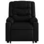 Black synthetic leather electric lifting massage chair by , Armchairs - Ref: Foro24-3206563, Price: 340,99 €, Discount: %