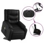 Black synthetic leather electric lifting massage chair by , Armchairs - Ref: Foro24-3206563, Price: 340,99 €, Discount: %