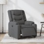 Sillón reclinable eléctrico de tela gris oscuro de , Sillones - Ref: Foro24-3206568, Precio: 269,36 €, Descuento: %