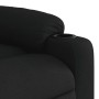 Sillón reclinable elevable tela negro de , Sillones - Ref: Foro24-3206575, Precio: 331,18 €, Descuento: %